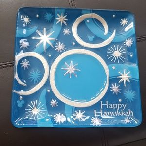 DISNEY MICKEY MOUSE HANUKKAH PLATE